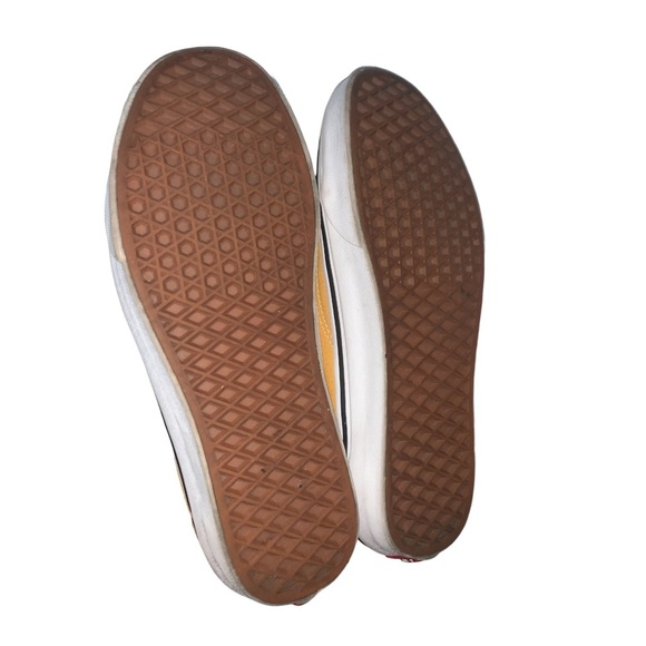 VANS OLD SKOOL OCHRE & TRUE WHITE MENS SHOES SIZE 9.5 - Picture 6 of 6